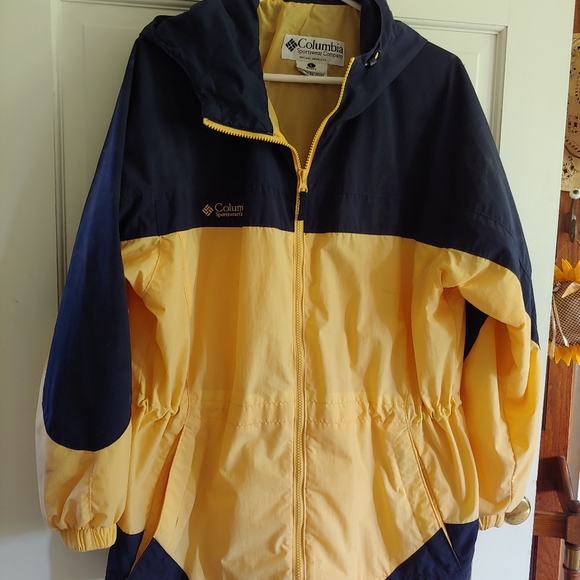 Columbia Other - Columbia Hooded Jacket Windbreaker, Size Large